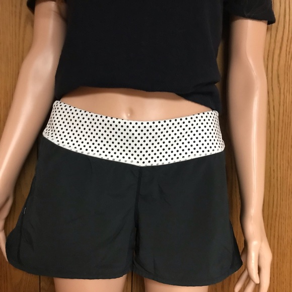 Lululemon Stripe Speed Short black & White Size None - Picture 2 of 14